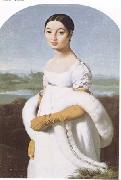 Jean Auguste Dominique Ingres Mademoiselle Riviere (mk09) Germany oil painting artist